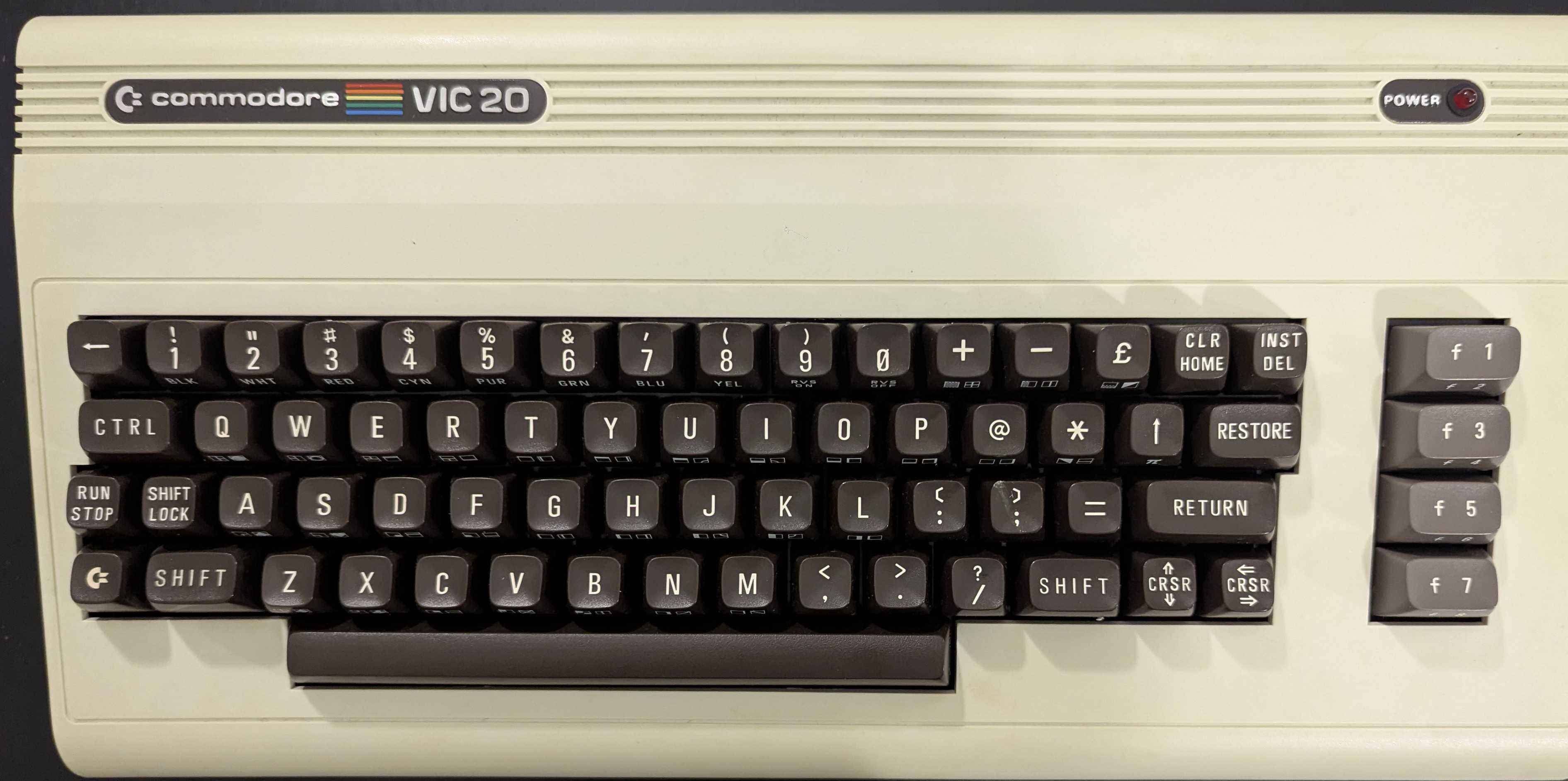 VIC 20 from above